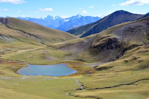 Rusia Arkhyz Lago Entre Los Pasos Chilik Atsgara —  Fotos de Stock