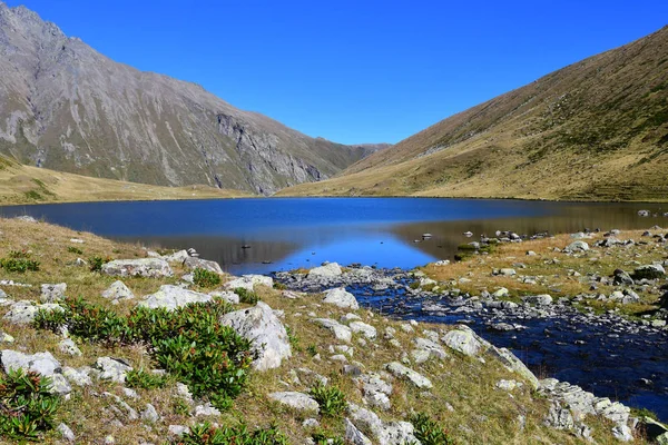 Russland Arkhyz Chili See Bei Klarem Wetter — Stockfoto