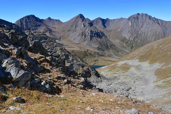 Rusia Arkhyz Las Montañas Valle Del Río Kyafar Agur — Foto de Stock