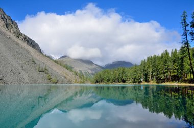 Büyük Shavlinskoe Gölü, Altay Dağları, Rusya Federasyonu