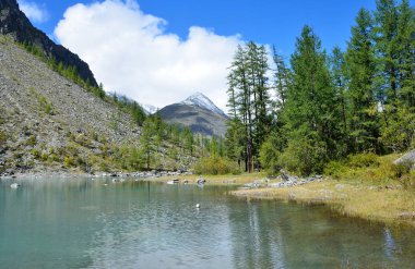 Büyük Shavlinskoe Gölü, Altay Dağları, Rusya Federasyonu