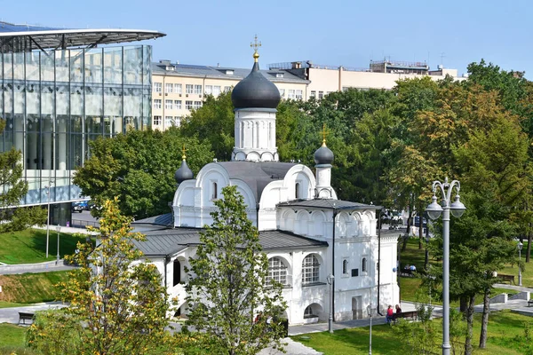 Moskva Rusko Září 2018 Kostel Početí Anna Začátek Století Historické — Stock fotografie