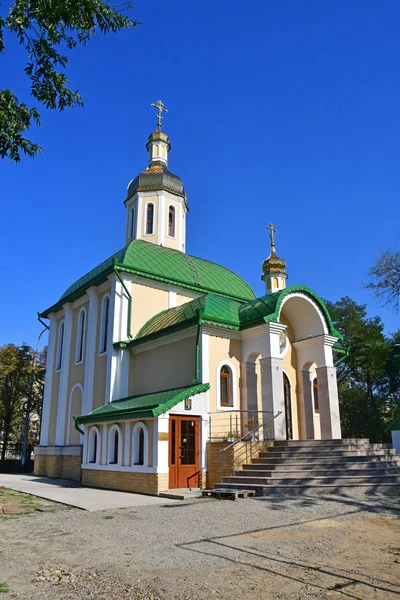 Rússia Cidade Nevinnomyssk Igreja Spyridon — Fotografia de Stock