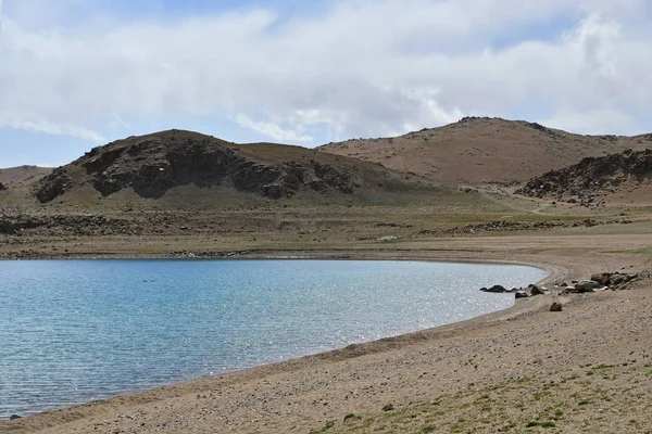 Tibet Lago Nam Tso Nam Tso Estate 4718 Metri Sul — Foto Stock