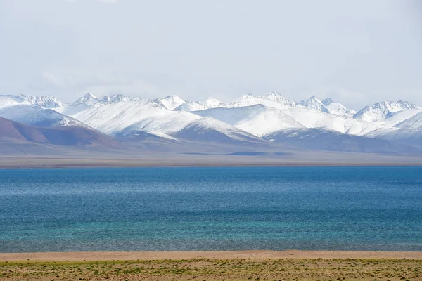 Tibet Lake Nam Tso Nam Tso Zomer 4718 Meter Boven — Stockfoto