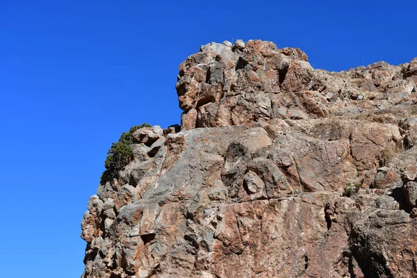 Tibet Eine Der Geoglyphen Auf Felsen Ufer Des Heiligen Sees — Stockfoto