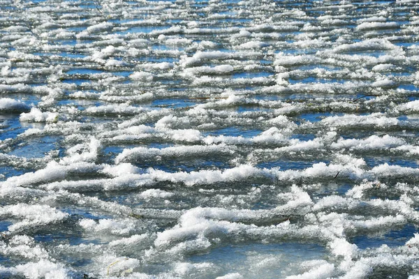 Hintergrund Ist Der Schlamm Auf Dem See Gebiet Tscheljabinsk Russland — Stockfoto