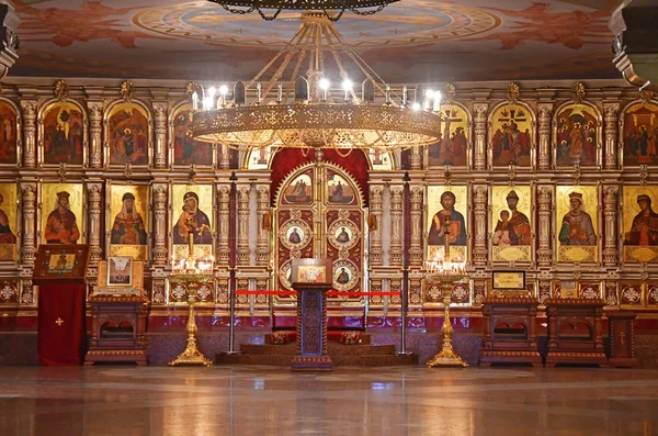 Yekaterinburg Russia Nov 2018 Church Blood Honour All Saints Resplendent — Stock Photo, Image