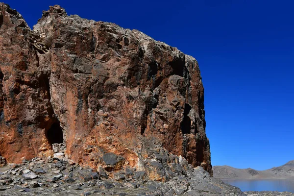 Tibet Lake Nam Tso Nam Tso Summer 4718 Meters Sea — Stock Photo, Image