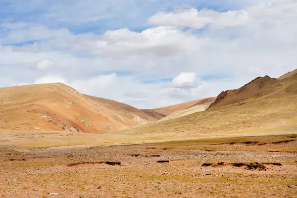 Chiny Tybet Słoneczne Lato Krajobraz — Zdjęcie stockowe