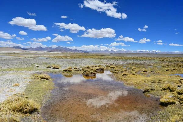 China Tíbet Suelo Cerca Del Lago Ruldan Nak — Foto de Stock