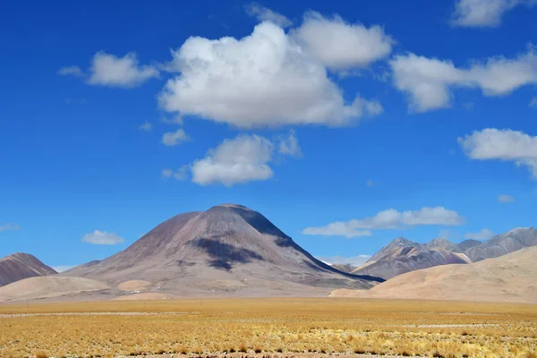 China Meseta Tibetana Grandes Nubes Sobre Trans Himalaya Camino Ringtor — Foto de Stock