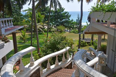 Bethsida, Kerala, Hindistan, Mart, 09, 2019. Ayurveda bölge resort 