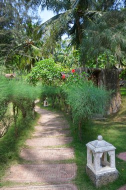 Bethsida, Kerala, Hindistan, Mart, 09, 2019. Ayurveda bölge resort 