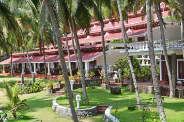 Bethsida, Kerala, Hindistan, Mart, 09, 2019. Ayurveda resort 