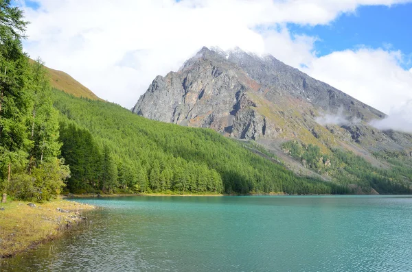 Grote Shavlinskoe Lake Altaj Rusland — Stockfoto