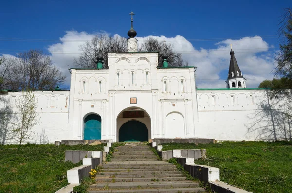 Kyrkan Den Greatmartyr Theodore Stratelates Den Port Kyrkan Med Nikons — Stockfoto