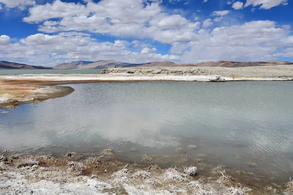 Strongly Saline Lake Ruldan Nak Tibet China — Stock Photo, Image