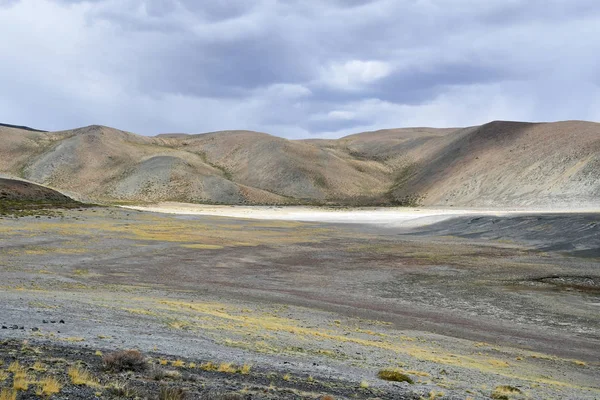 Fragment Coastline Part Geoglyph South West Coast Lake Rakshas Tal — Stock Photo, Image