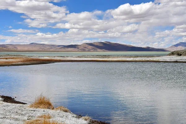 Strongly Saline Lake Ruldan Nak Tibet China — Stock Photo, Image