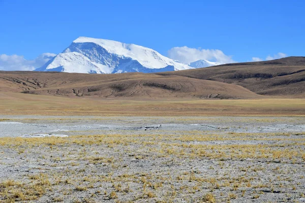 Paisaje Montañoso Meseta Corteza Cerca Del Punto Central Del Mandala — Foto de Stock