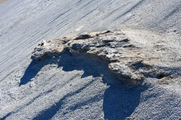 Weathered Rock Barca Plateau Central Point Kailas Mandala Altitude More — Stock Photo, Image