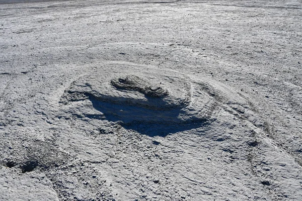Imprint Soil Similar Footprint Barca Plateau Central Point Kailas Mandala — Stock Photo, Image