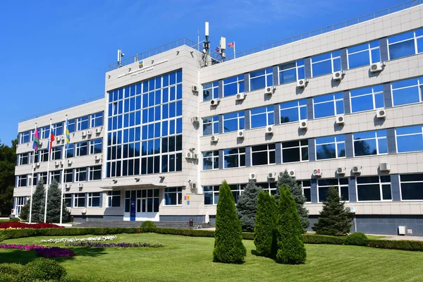 Anapa Rússia Julho 2018 Edifício Administração Cidade Resort Anapa Rua — Fotografia de Stock