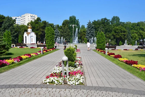 Ανάπα Ρωσία Ιούλιος 2018 Πόλη Της Ανάπα Παρεκκλήσι Του Προφήτη — Φωτογραφία Αρχείου