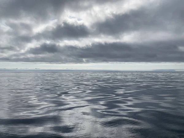 Уссурийский Залив Японского Моря Перед Дождём Russia Novosibirsk — стоковое фото
