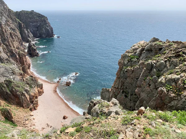 Russia Vladivostok Beautiful Island Shkot Sunny Summer Day — Stock Photo, Image