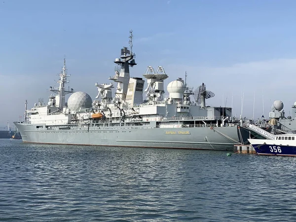 Vladivostok Rusia Mayo 2019 Nave Medición Del Complejo Mariscal Krylov — Foto de Stock