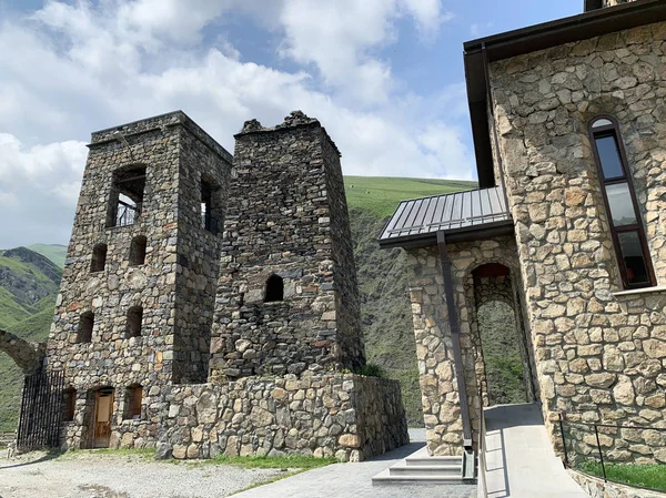 Fiagdon Russie Ossétie Nord Khidikus Tours Alan Dormition Monastère Masculin — Photo