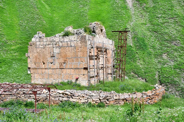 Templo Khozity Mady Mayram Siglos Garganta Zrug Rusia Osetia Del — Foto de Stock