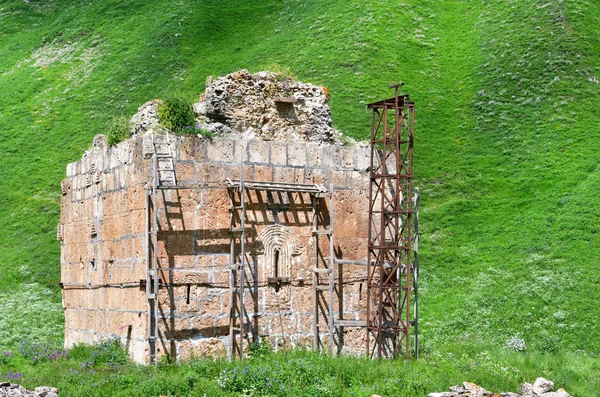 Temple Khozity Mady Mayram Siècles Dans Gorge Zrug Russie Ossétie — Photo