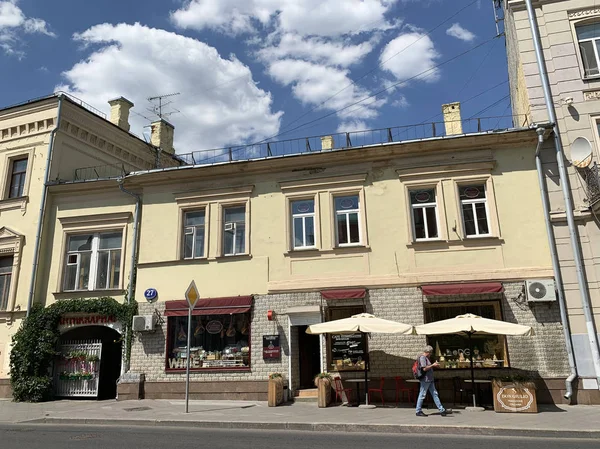 Moscú Rusia Junio 2019 Finca Ciudad Botkin Calle Pokrovka Verano — Foto de Stock