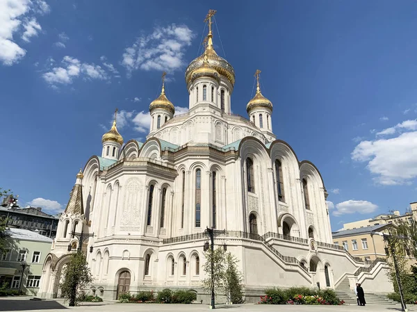 Russie Moscou Monastère Masculin Sretensky Stavropegial Eglise Des Nouveaux Martyrs — Photo