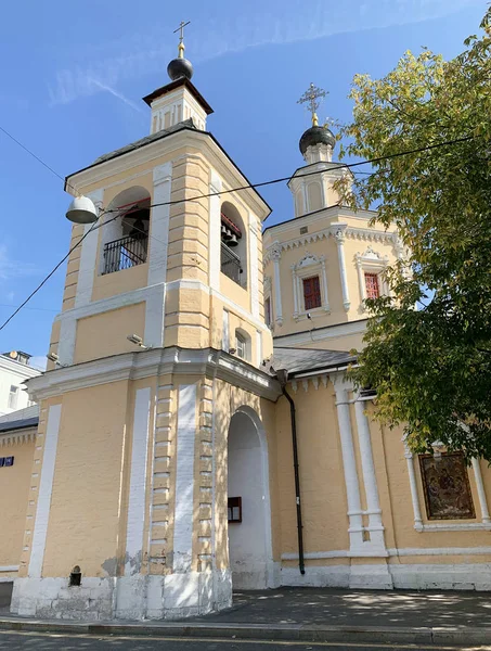 Rusko Kostel Svaté Trojice Khokému Moskvě 1610 Rok Postavený Létě — Stock fotografie