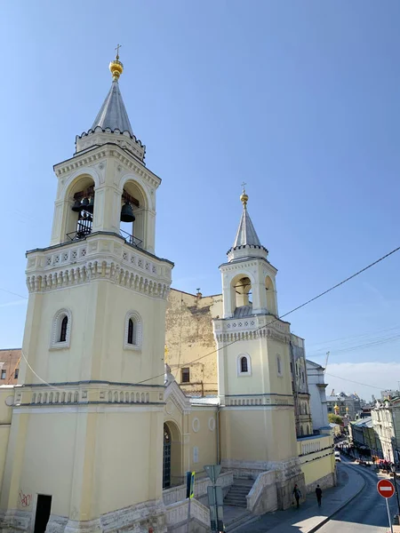 Moskova Rusya Ağustos 2019 Zabelina Caddesiüzerinde Ioanno Predtechensky Kadın Manastırı — Stok fotoğraf