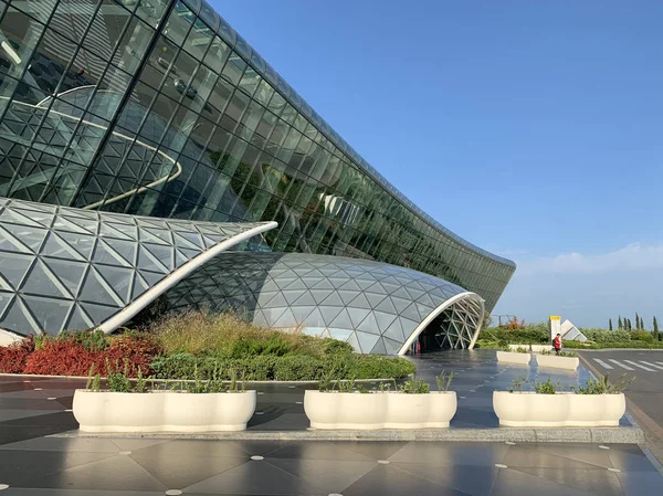 Baku Ázerbájdžán Září 2019 Letiště Heydar Alijev Baku Ázerbájdžán — Stock fotografie