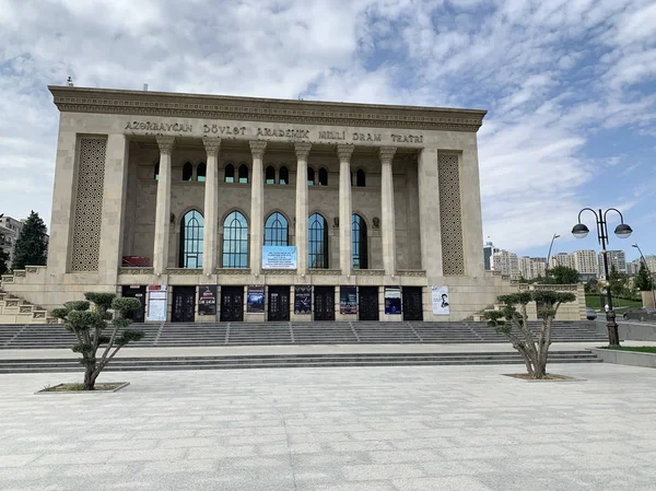 Baku Ázerbájdžán Září 2019 Ázerbájdžánská Státní Akademická Divadelní Hra Baku — Stock fotografie