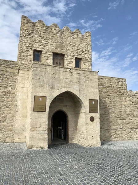 Ateshgah Azerbaijão Setembro 2019 Etrance Para Templo Fogo Ateshgah Azerbaijão — Fotografia de Stock