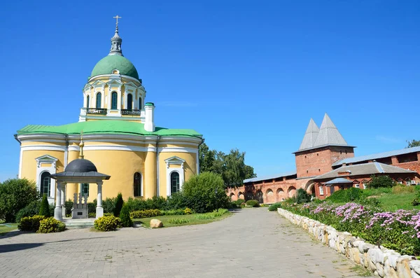 Cathedral Beheading John Baptist Zaraysk Kremlin Summer Sunny Day — Stock Photo, Image