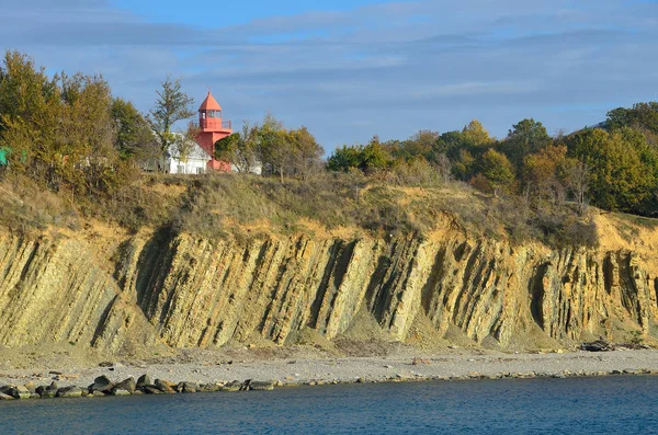 Rússia Krasnodar Krai Farol Dzhubga — Fotografia de Stock