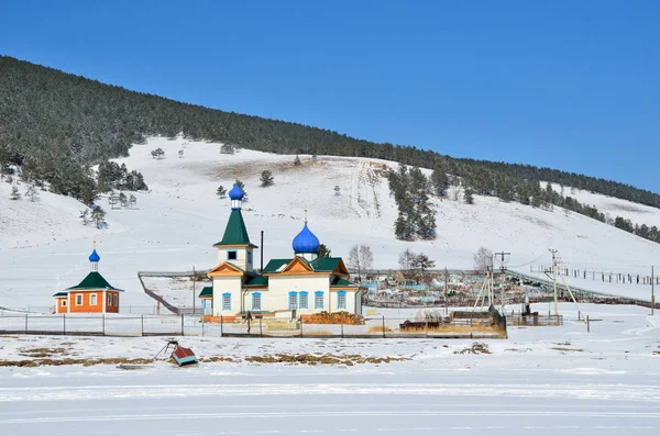 Iglesia San Nicolás Maravilloso Bolshoye Goloustnoye —  Fotos de Stock