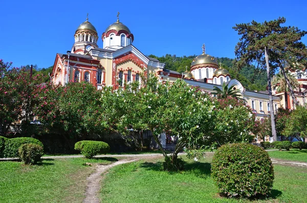 Abchazja Klasztor Nowego Athos Abchazji — Zdjęcie stockowe