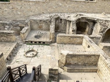 Shirvanshah hamamı, Icheri Sheher 'in tarihi bölgesinde Shirvanshah Sarayı kompleksinin topraklarında 15. yüzyılda yapılmıştır. Azerbaycan, Bakü şehri