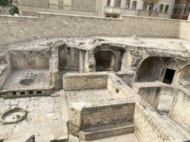 Shirvanshah hamamı, Icheri Sheher 'in tarihi bölgesinde Shirvanshah Sarayı kompleksinin topraklarında 15. yüzyılda yapılmıştır. Azerbaycan, Bakü şehri