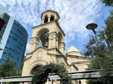Azerbaycan, Bakü şehri. Eski Ermeni St. Gregory Kilisesi 