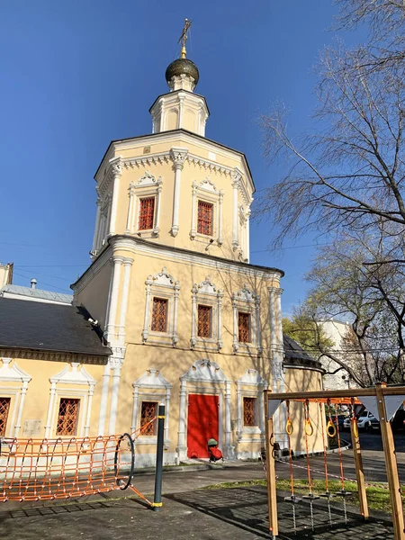 Église Sainte Trinité Khokhly Octobre Moscou 1610 Année Construction — Photo